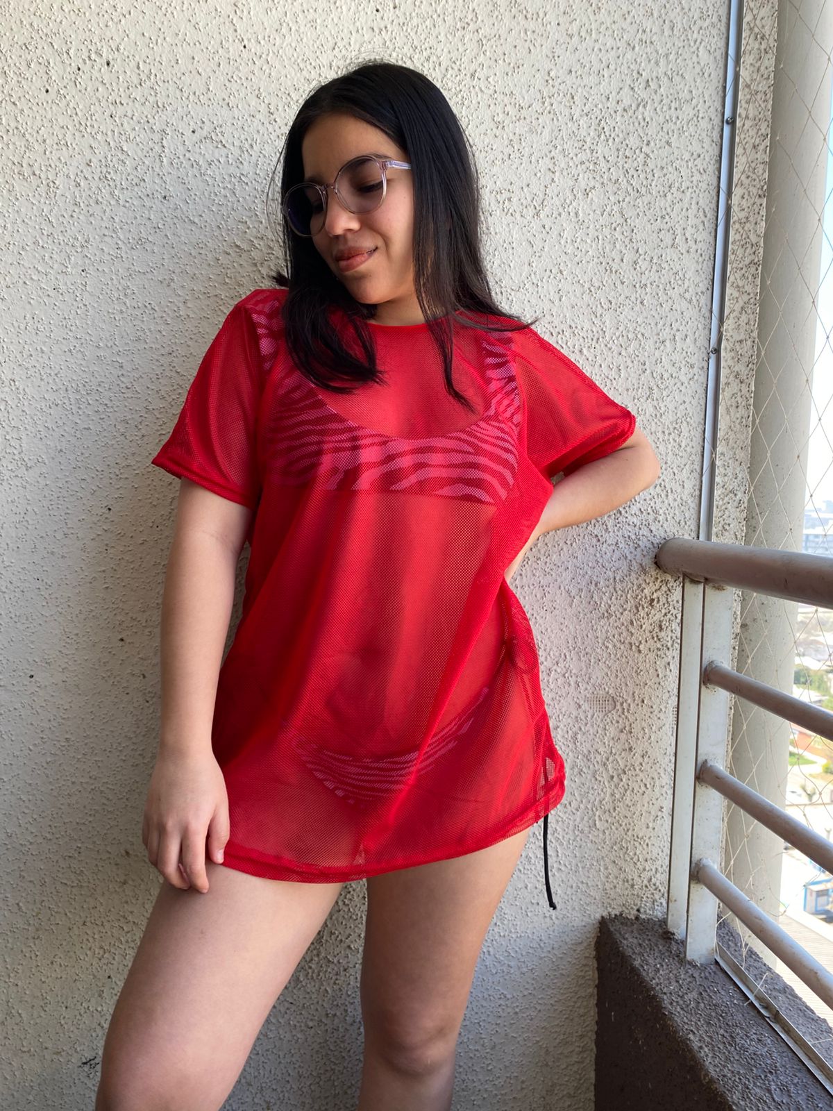 Vestido de playa de Malla