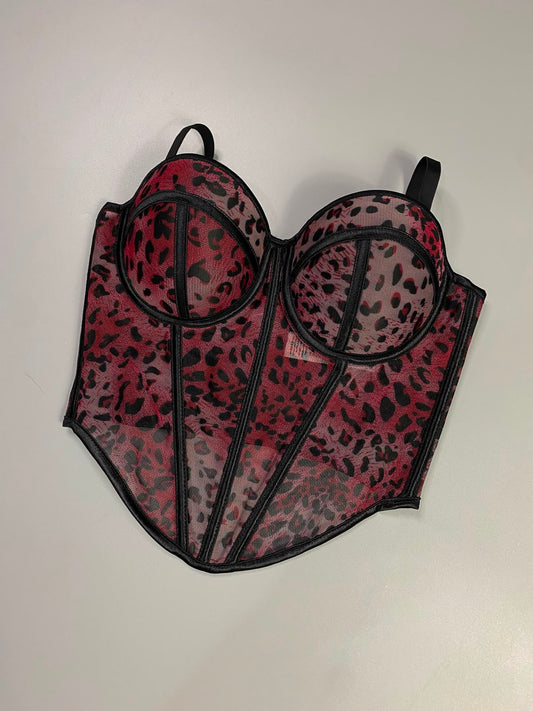 Corset Bustier Wild Leopard